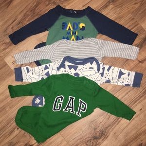 B U N D L E  Boy long sleeve onesies